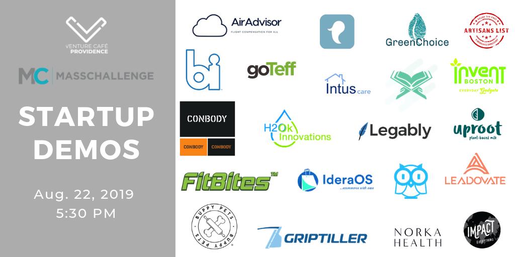 vencafePVD's tweet photo. Catch our @MassChallenge Entrepreneur Demos in the Café Lounge August 22nd at 5:30pm!

LEARN MORE: https://t.co/KpyR0ikQQF https://t.co/i42u2pjH5r