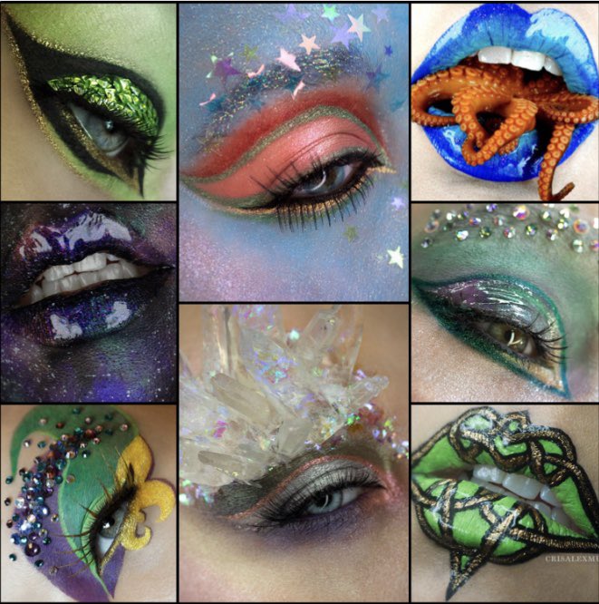 CrisAlexMUA's tweet photo. Is there a chance for glamorous sci-fi and fantasy creatures to become part of the #AnastasiaBeverlyHills family!?! 💜💜🤞🏼🤞🏼🤞🏼 @norvina1 #TheList https://t.co/pscuTidYS2