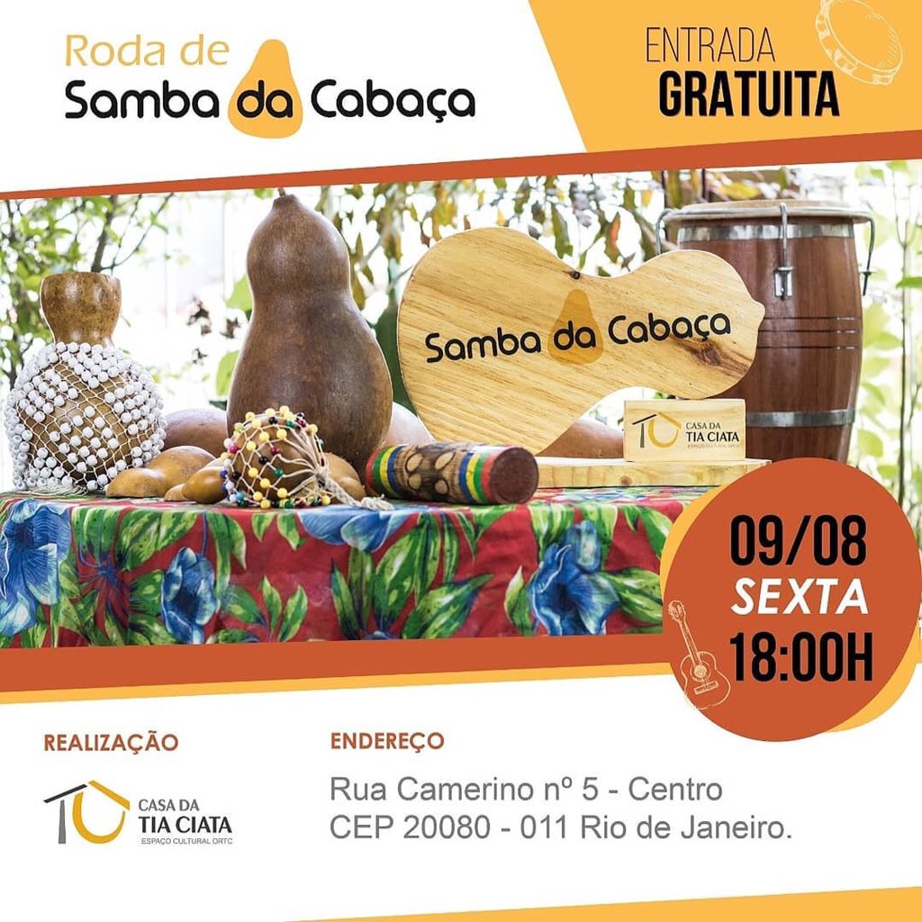 Englishguidein's tweet image. 🇧🇷Seguem as preparações para mania uma edição da Roda de Samba da Cabaça na (ORTC) Organização remanescentes de Tia Ciata.

🇬🇧follow the preparations for another edition of Samba da Cabaça at Tia Ciata's (ORTC) Remaining Organization.
#sambadacabaca #casatiaciata #englishguide
