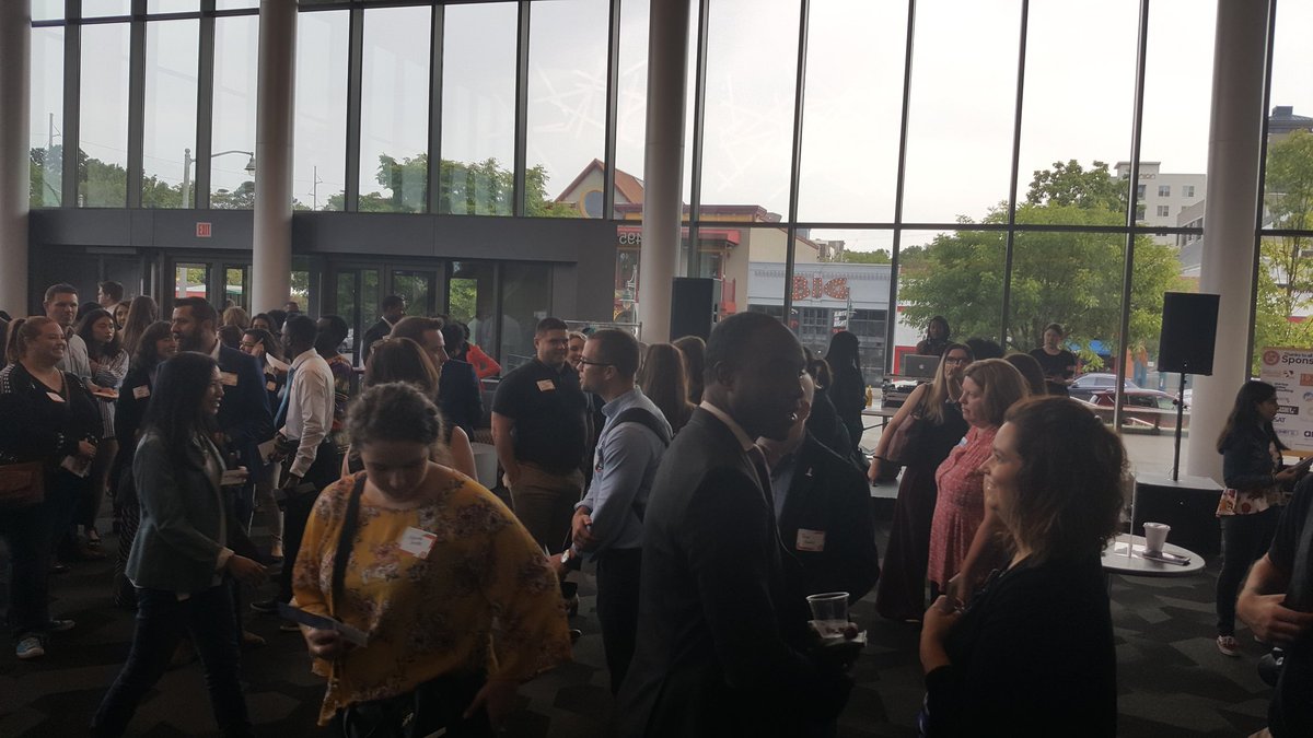 couturechic1's tweet photo. 2019 NWA Young Professionals Summit from this AM was a "wow" @walton_arts! All the right components...a DJ, dynamic young business professionals across diverse industries, relevant content + great speakers/panelists! #NWAYP #Influence #keynoteSpeaker #PersonalBranding https://t.co/KV9ys0C5iq