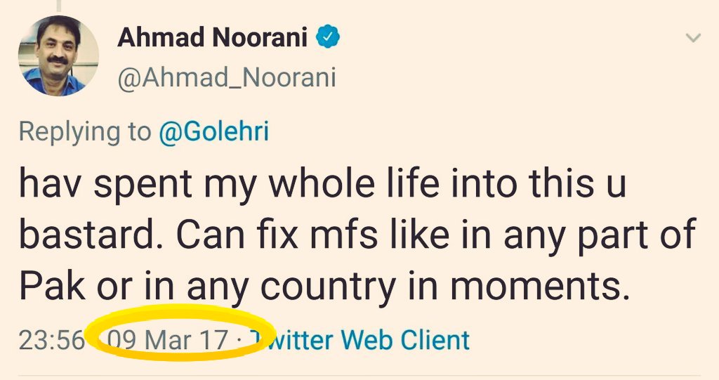 Exhibit BX.  @Ahmad_Noorani yet again taking high moral ground with some courageous journalism as he did in the case of Fazeel.He doesn't like to be threatened coz he is a ethically correct professional. Lifafa 101 stuff