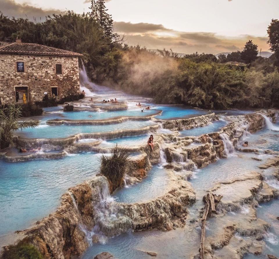 RossanaC9's tweet photo. Saturnia, Manciano
Nate da un fulmine di Saturno (narra la leggenda): le cascate del Mulino ✨💛🙂
Foto: @ nick.cambio - Discover Tuscany
#maremma #toscana #tuscany #saturnia #mulinowaterfalls #cascatedelmulino #acquetermali #thermalwater
https://t.co/izIXvndleJ https://t.co/ILr8aokkbx