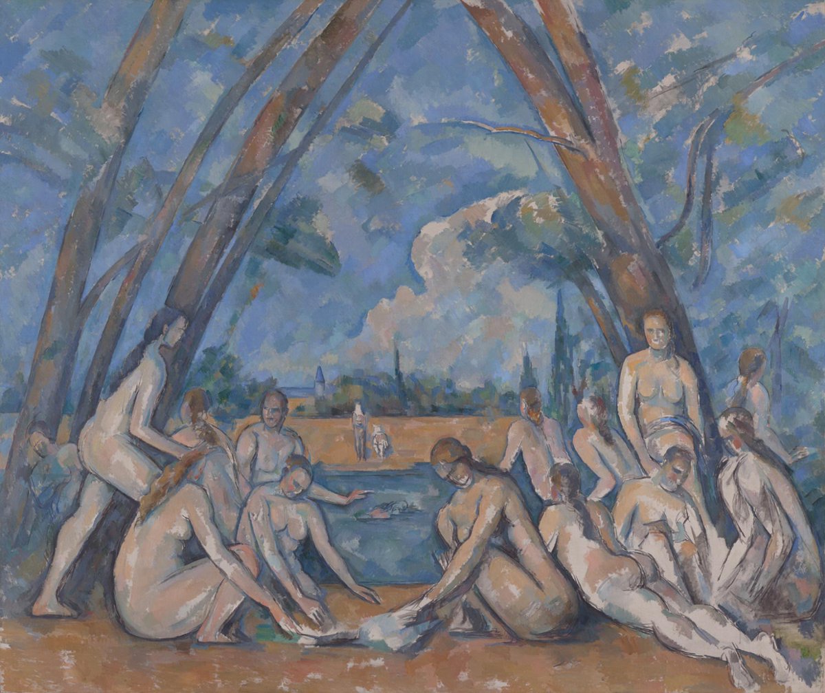 philamuseumart's tweet photo. It’s officially the middle of summer and it's hot! If you can’t go swimming, why don’t you cool off in our air-conditioned galleries? See paintings of bathers and more in “The #ImpressionistsEye” open now through the end of next week. https://t.co/MAQTpshWMP https://t.co/bd5hjmths6