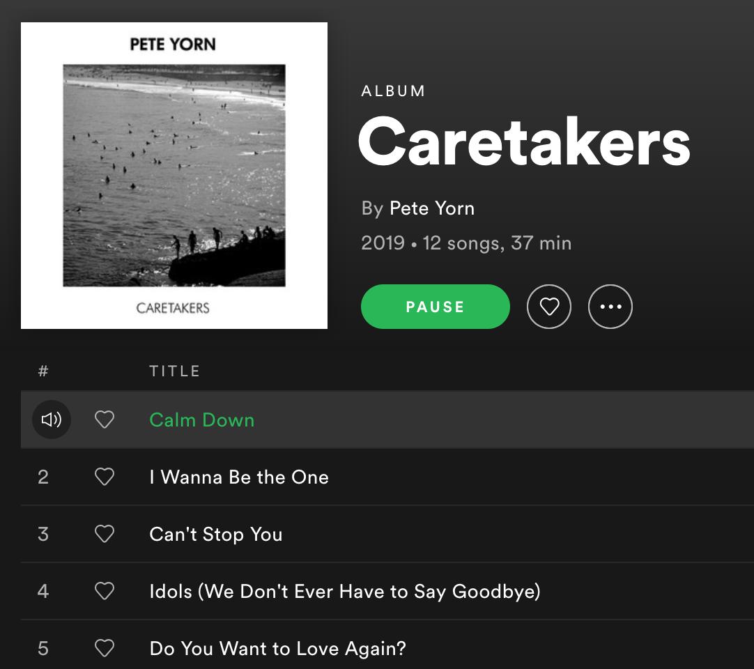 EsparzaFed's tweet photo. Listening to @peteyorn’s new stuff: https://t.co/j7mahQRBqt https://t.co/WAZCSfga6K
