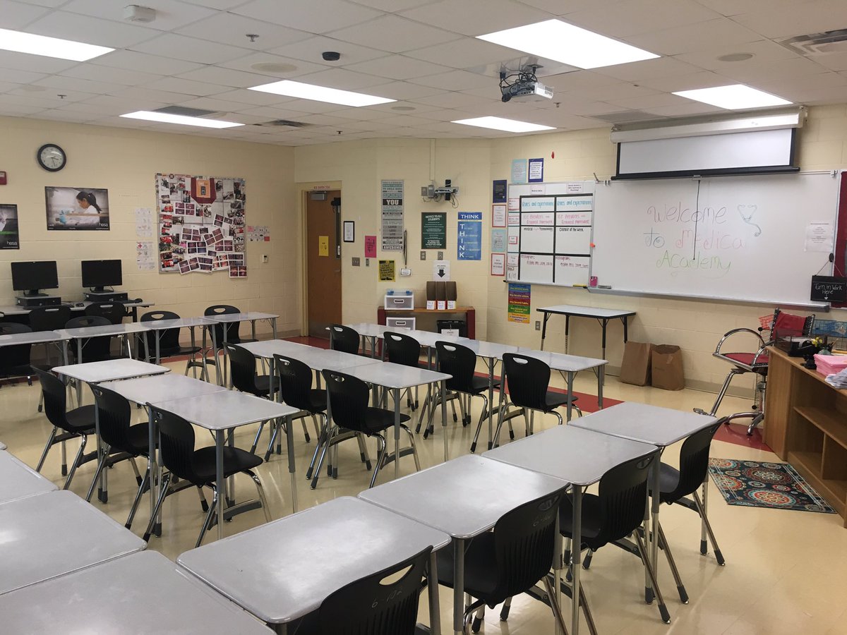 MedicalNSBHS's tweet photo. NSBHS Medical Academy is ready💪🏻! Looking forward to welcoming the Freshman on Monday and everyone else on Tuesday 🔴⚫️ #Cudalife #BackToSchool2019 https://t.co/N2BZ2MEkGb