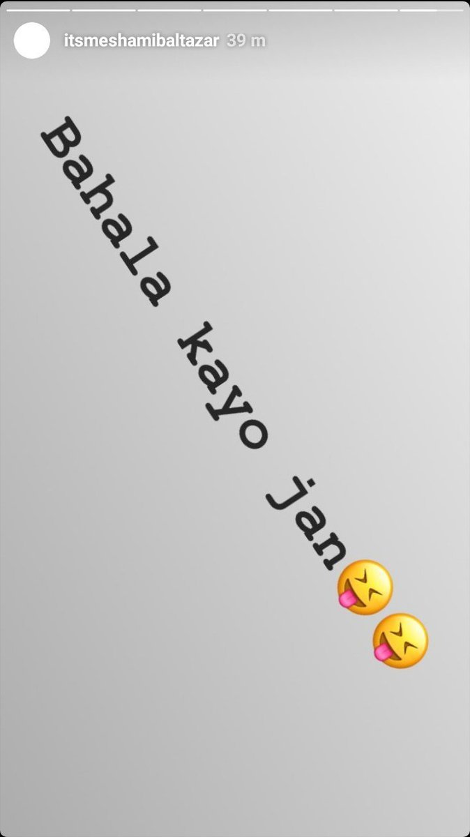 CSHBatch3's tweet photo. NEWS : It looks like @baltazar_shami's IG account was hacked. A FOUL word can be seen on her bio + Her posts &amp; Following has been deleted.

— #ShamiBaltazar #PBBOtso #BatchUltimate3hreat https://t.co/WoqV6aan3X