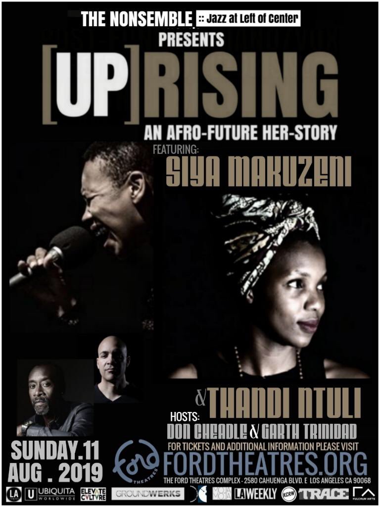 MsWrightSays's tweet photo. Today is South Africa's National Women's Day! I'm excited to be a part of this amazing concert this weekend in commemoration. Join me along with actor #DonCheadle 8/11, 8pm at the Ford Theatres. Use promo code UPRISING20 for 20% off tix https://t.co/wiZt2duz1O #AfroFutureHerStory https://t.co/uwB8z8k9Qb