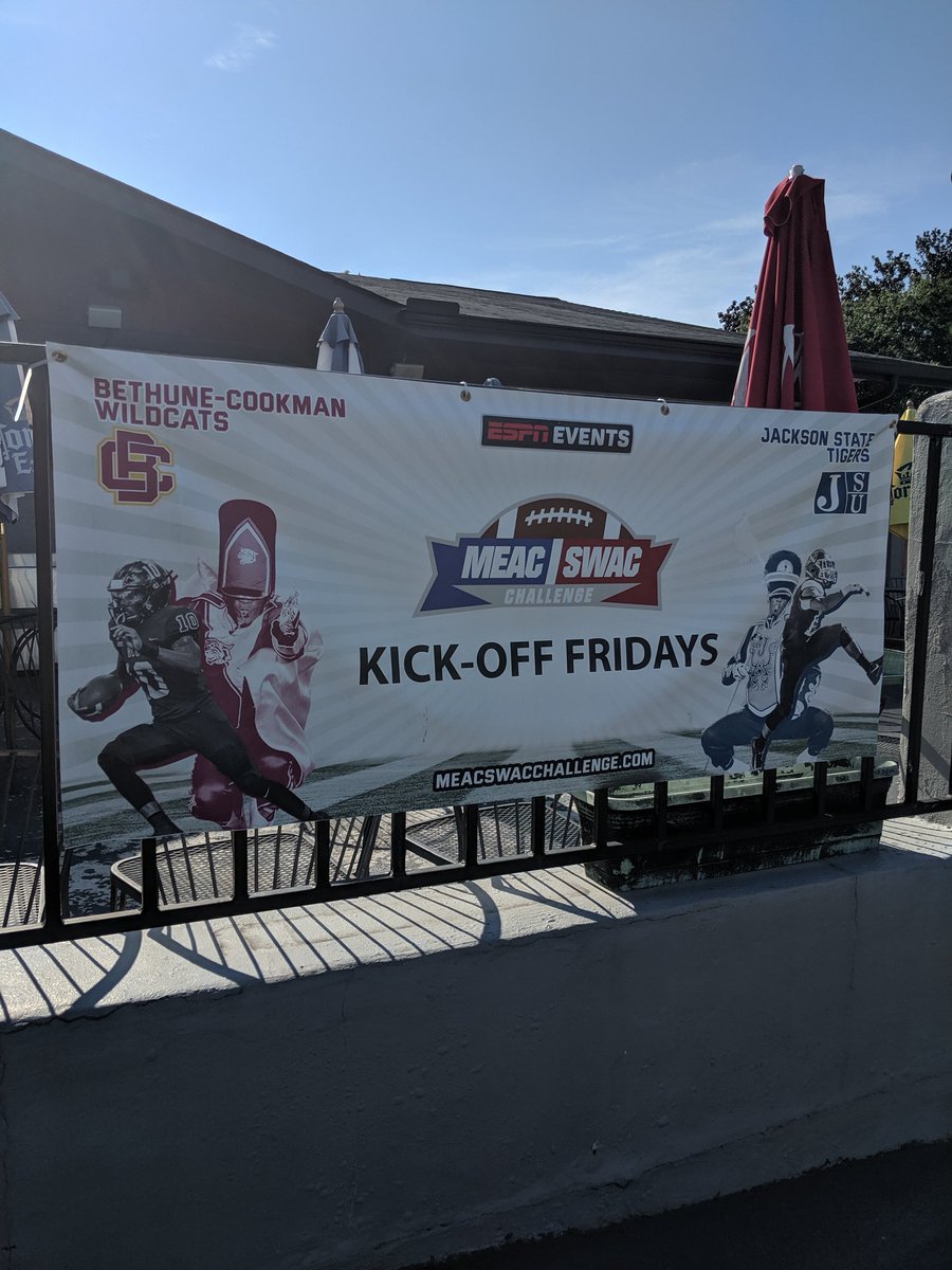 MEAC_SWAC's tweet image. You know where we will be tonight!! @jrcricketscp #KickoffFriday