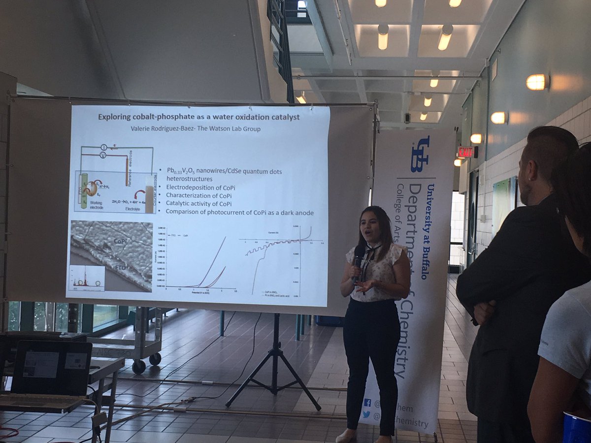 Nuwanthi_S's tweet photo. Great job at 3 minutes pitch @val_rb1 and @KarolineEunice...! We are so proud of you guys 👏👏👏 @Watsonlab_UB @UBChemistry https://t.co/zA9auwm8di
