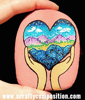 a_composition's tweet image. Hey everybody - want a simple and fun craft for this weekend? Check out this week's blog post ~ acraftycomposition.com/kindness-rocks….  It's amazing how doing something as simple as painting a rock can help balance the stress caused by negative news. TRY IT - FREE rock template in the post.