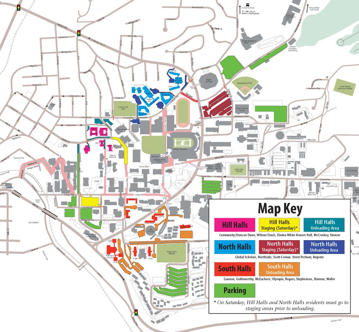 wsu campus map pullman Wsu Pullman On Twitter Make Saturday S Move In Day Presented By wsu campus map pullman