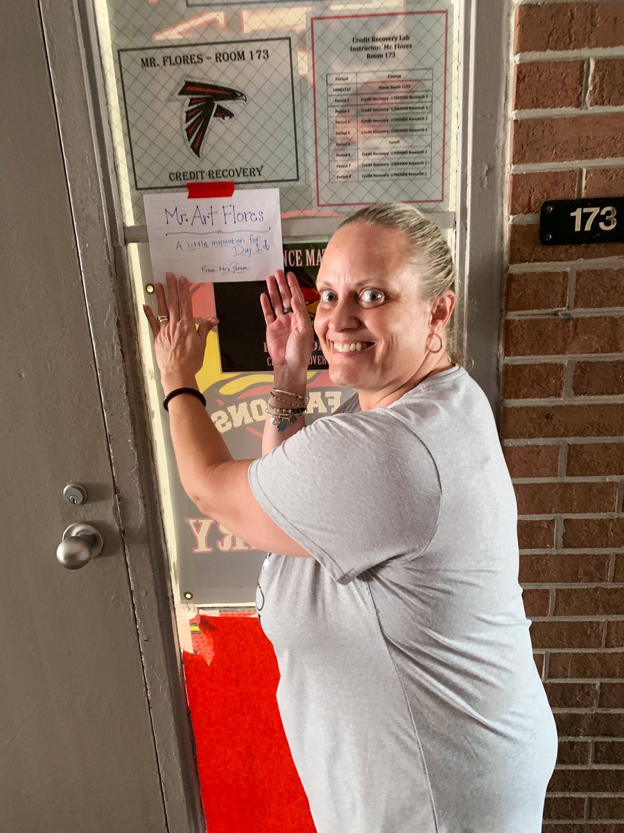 A letter of inspiration for a cherished colleague! ♥️ @LHSKleinTime  @LHSMcCoy <a href="/HCPSArea2/">HCPS Area 2</a> <a href="/HillsboroughSch/">Hillsborough Schools</a> <a href="/LetoHighSchool/">Leto High School</a> #LINKedintoLeto #PBIS