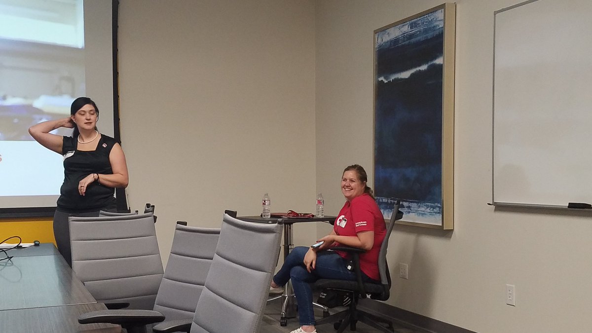 abcfcareers's tweet photo. The American Red Cross came on campus to provide ABC employees with more information about the services they provide and how ABC Financial's donation made a difference in the lives of those affected by natural disaster in Arkansas and the Midwest. https://t.co/ONixDXh2rP