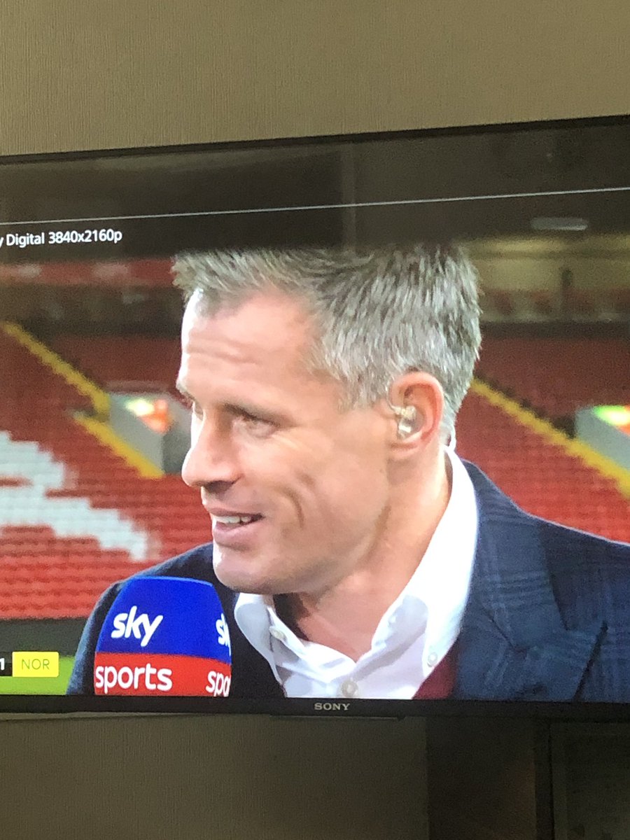 AnthonyCutler6's tweet photo. @Carra23 is working with @GNev2 really that stressful or have you died your hair grey? https://t.co/zO9pBpPPz4