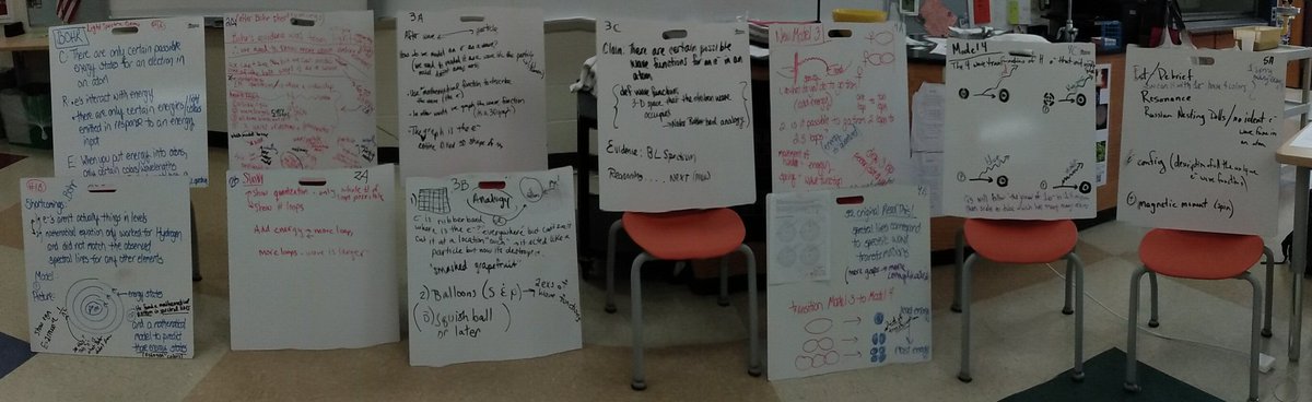 As we were merrily reworking our atom unit this week... all this happened. #oregonhsteamchem #teachersinsummer <a href="/jen_chem101/">Jennifer⚛️Ehrlich</a> <a href="/chemhemling/">Melissa ⇌ Hemling</a>