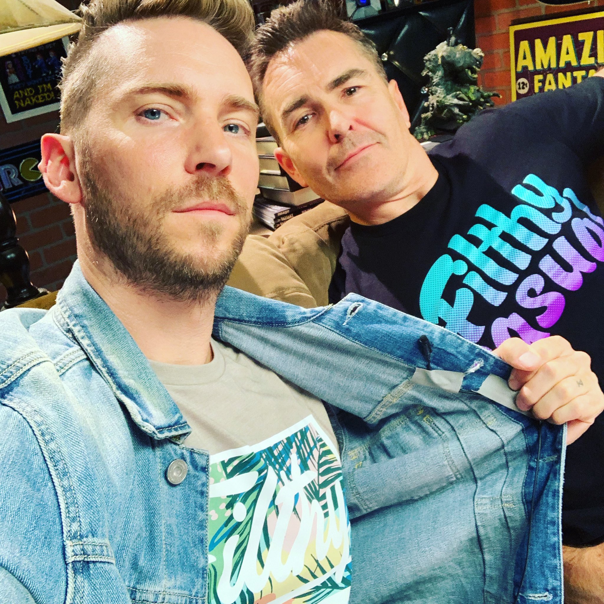 Troy Baker Gamestop Conference on Twitter "Feelin Filthy on a Friday