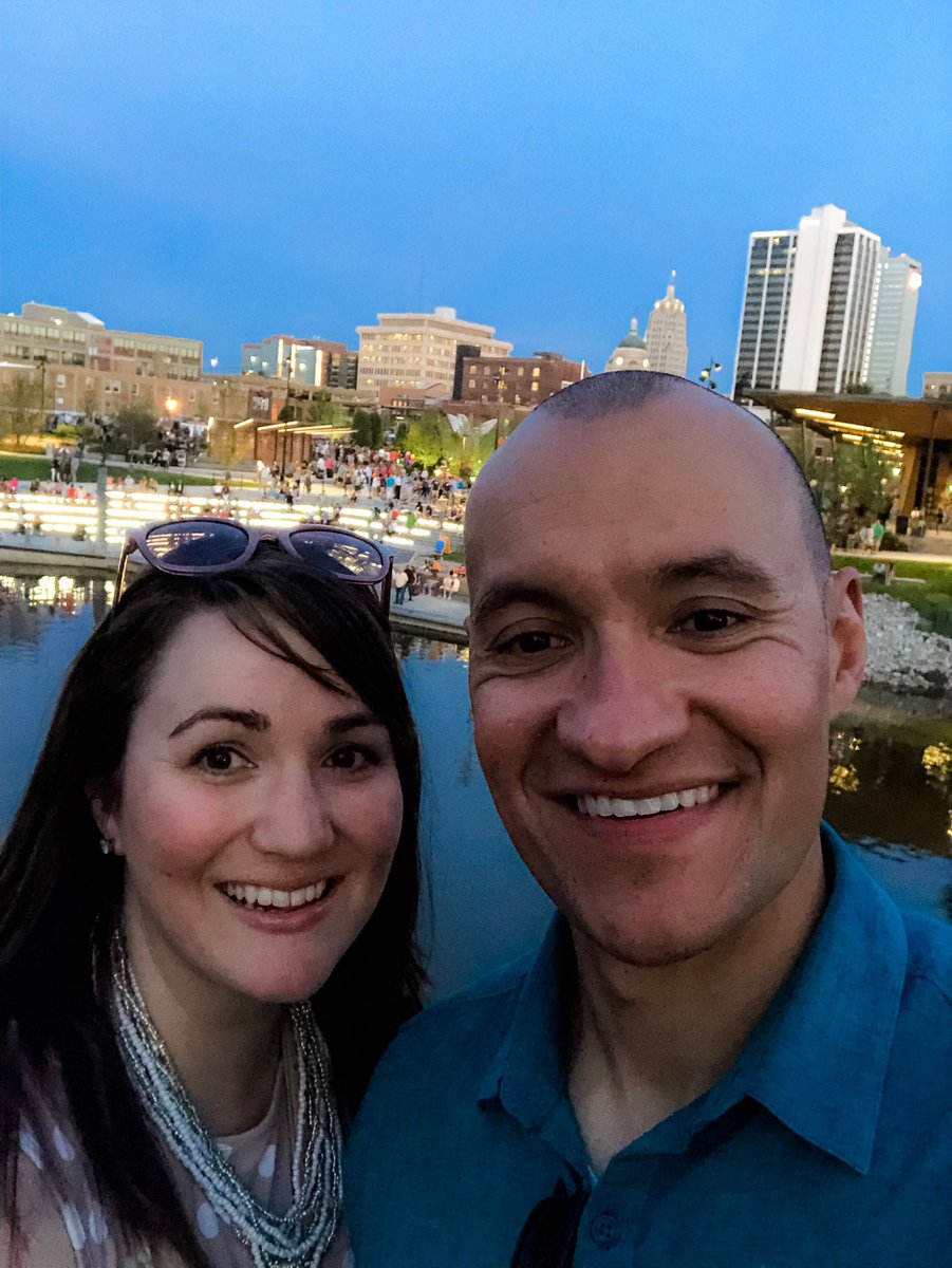StashaSays's tweet photo. @riverfrontfw took my breath away tonight. Promenade Park is an absolute gem—I’m so proud of #FortWayne 💙 https://t.co/ecECjAIiaL