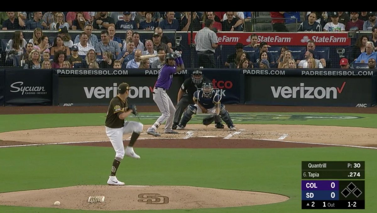 Chris Creamer on Twitter "It's the rare purple versus brown MLB