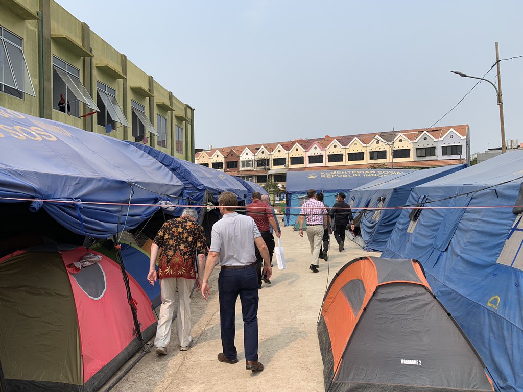 casethorp's tweet photo. Moving day @WRFglobal visiting a refugee camp. What a human tragedy. See my FB post for more pics and detail. #wrf #epcmoderator https://t.co/orydKRzST8