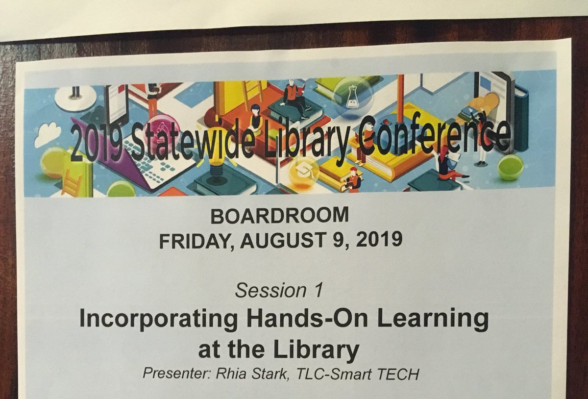 RhiaStark's tweet photo. Another great conference down!Mahalo, #808libcon19!! https://t.co/bfr63RqIlK