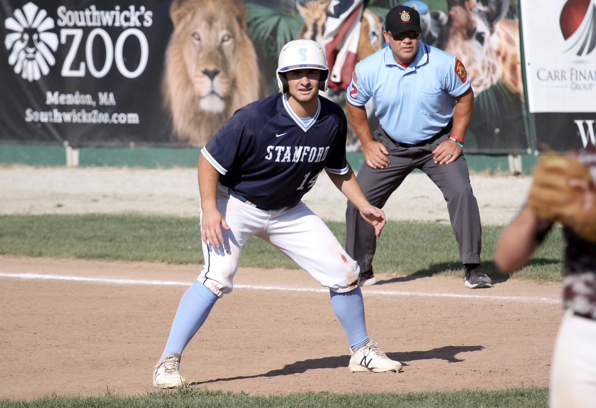 Final: Stamford 9, Vermont 0

• Wainwright was the star for Post 3 going 3-4 with a HR, 3 RBI’s &amp; dealt 6 scoreless innings allowing 3 hits and struck out 6.

• Dawkins went 2-3 with 1 RBI.

Next up: Lawrence, MA (11:00 AM) 

#ctalbb #ctbase #RoadToShelby