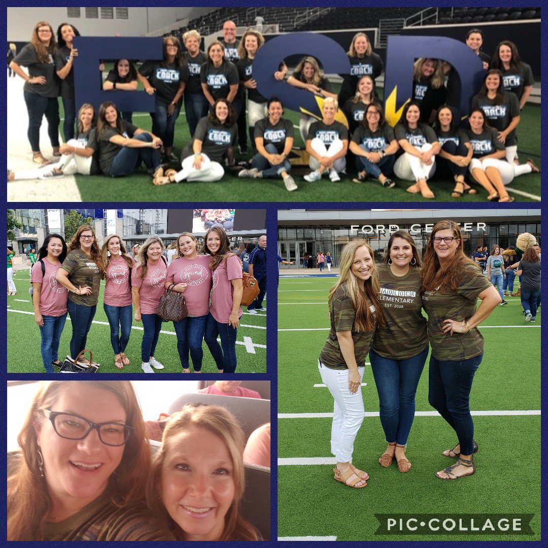 ShiftInnovator's tweet photo. I am so blessed to work with 3 different teams of educators! Now, if I could only clone myself ๐ @TadlockElem @McSpeddenES @FriscoISDTech #OurFISDStory #FISDconvocation2019 https://t.co/e2zvqHxX8E