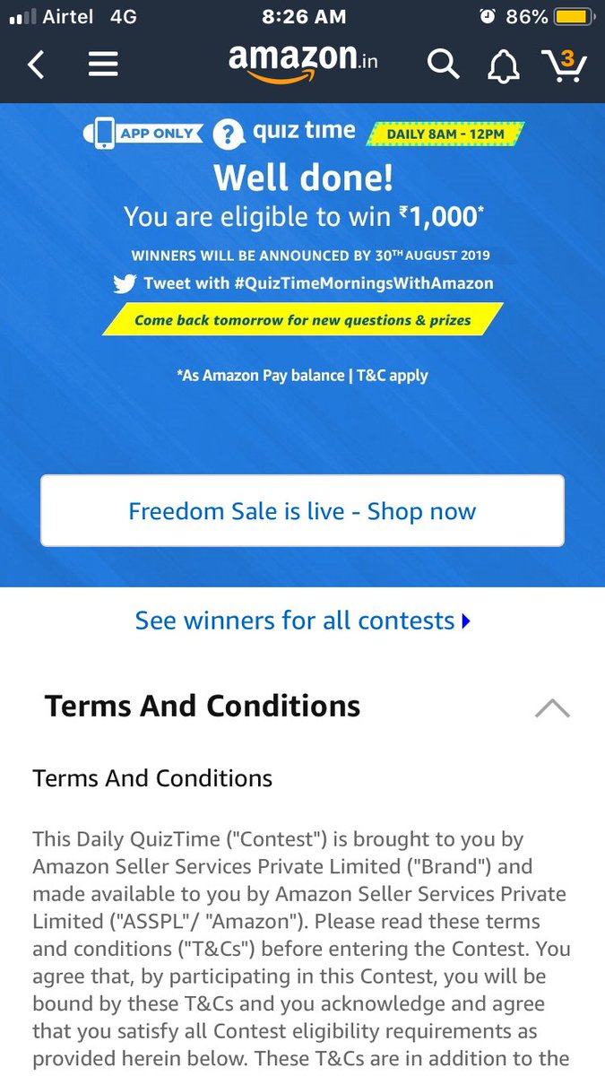 MiSufail's tweet photo. #QuizTimeMorningsWithAmazon https://t.co/oHfDMiWFw5