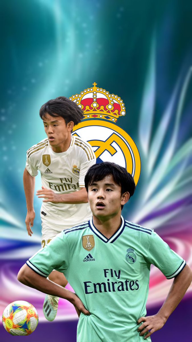 Holly 壁紙配布 久保建英 Takefusa Kubo 日本の至宝 Real Madrid 26 Japan 壁紙 サッカー壁紙