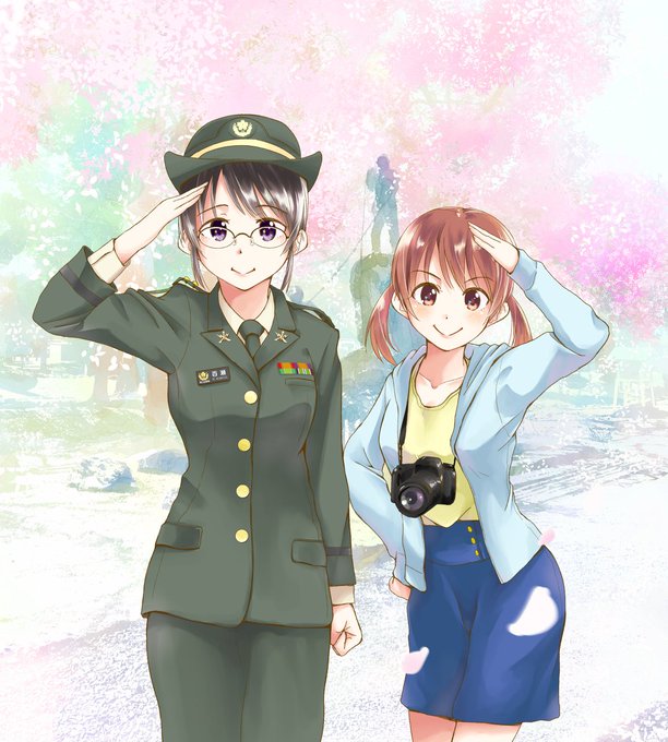 女性自衛官のtwitterイラスト検索結果 女性自衛官のtwitterイラスト検索結果