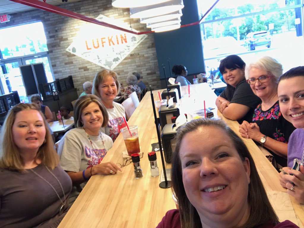marygailmccarty's tweet photo. LMS Bingo Challenge ✅ Learned about importance of building relationships in PD ✅ Selfie with new and returning LMS teachers ✅ #LMShares @ndcates #Lufkinu #lufkinlearns https://t.co/dbtIVWQxOQ