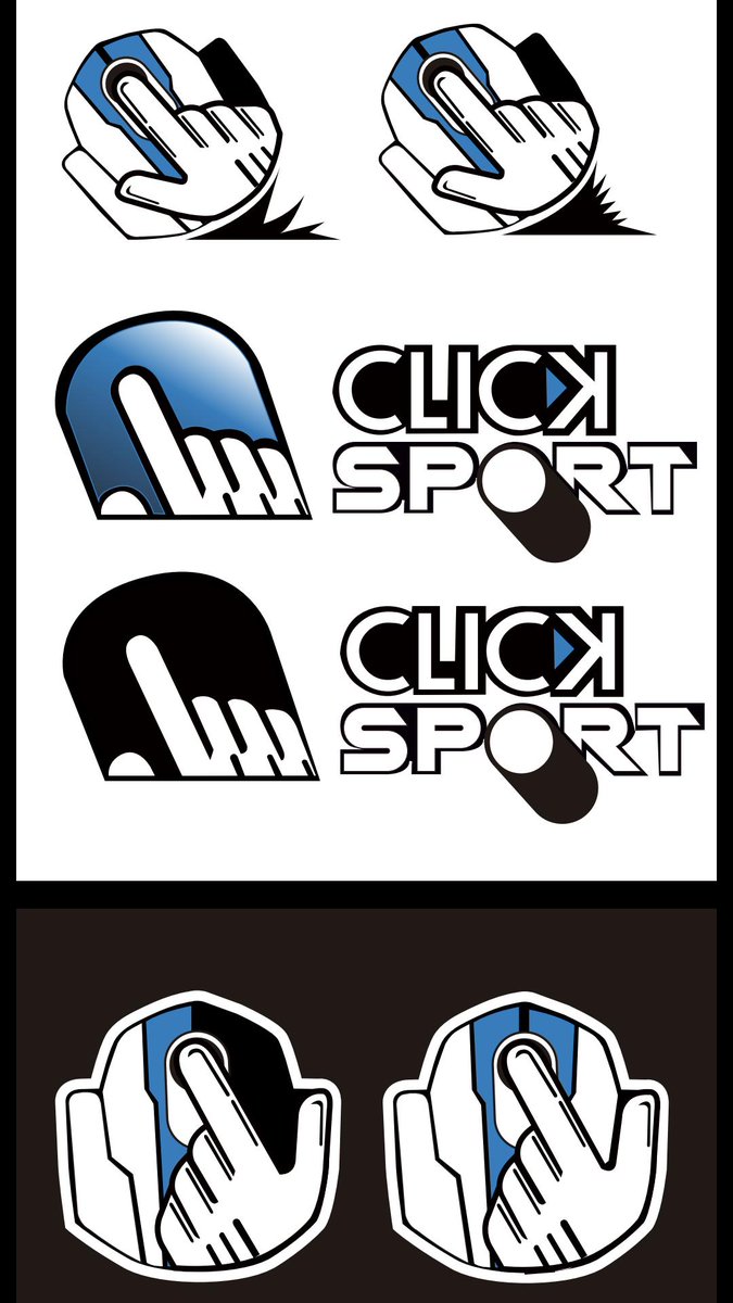 FILEXDESIGN's tweet photo. Propuestas #isotipo y #logotipo proyecto #ClickSports #eSports 2019

Click eSports se viene gracias a #corfo 2019 
#disenografico #branding #brand #activabiobio https://t.co/sli6Bo4D2K