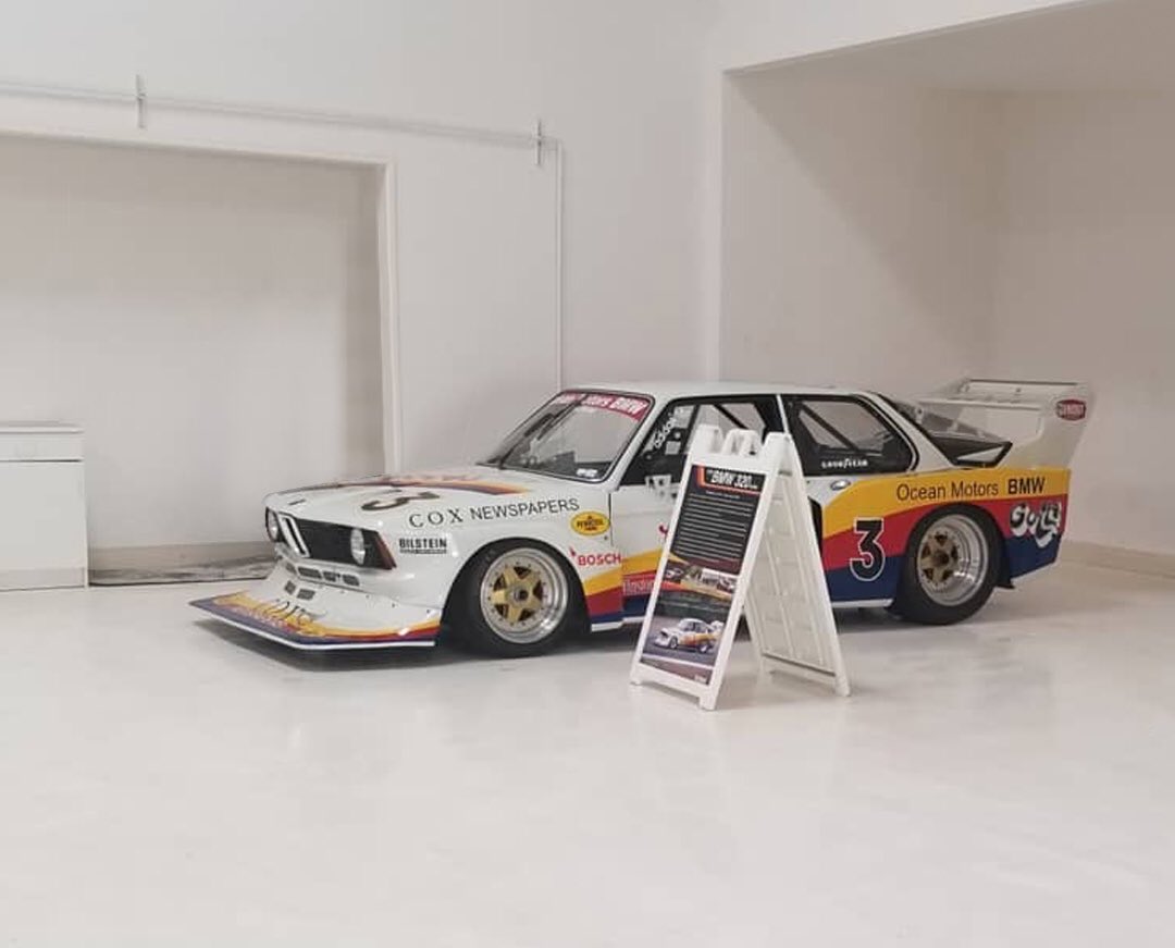 GoellerPhoto's tweet photo. The BMW 320 with it’s GP Showboard on display at McCall’s Motorworks Revival at the Monterey Jet Center. #bmw #motorsports #automotivephotography #racecar https://t.co/CAnFmv436E