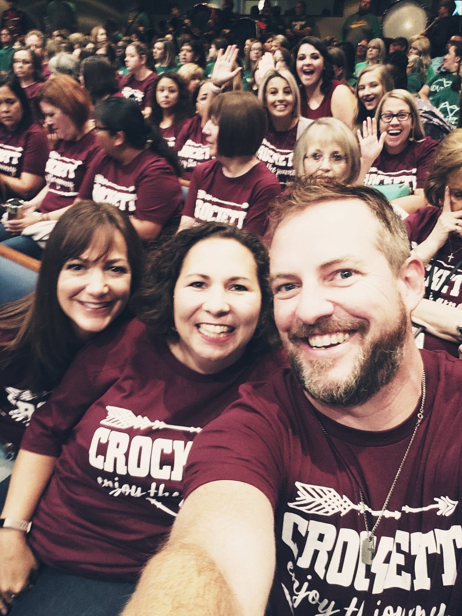 Crockett Elementary staff getting ready for an awesome school year! #BeBold #enjoythejourney <a href="/WFISDschools/">Wichita Falls ISD</a>