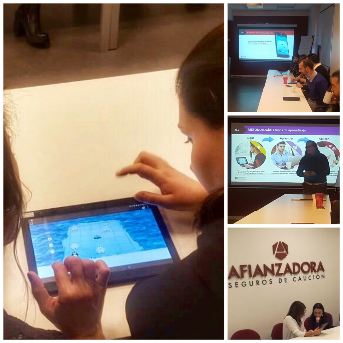 Etapa 1: “Analisis y Deducción” completada.

Finalizó la jornada completa de capacitación Accelium. 

Le Agradecemos a la gente de Afianzadora por participar. 

#Learningbydoing la consigna del día.

#EvolucionEmpresarial #AprendizajeBasadoEnJuegos 
#Afianzadora
#Accelium