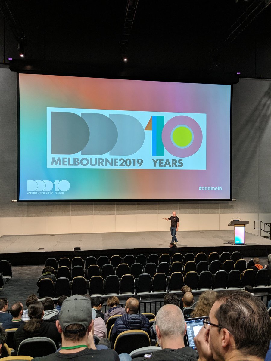 jnelssonsmith's tweet photo. We out here, let's go! #dddmelb https://t.co/LMoUpHKRxb
