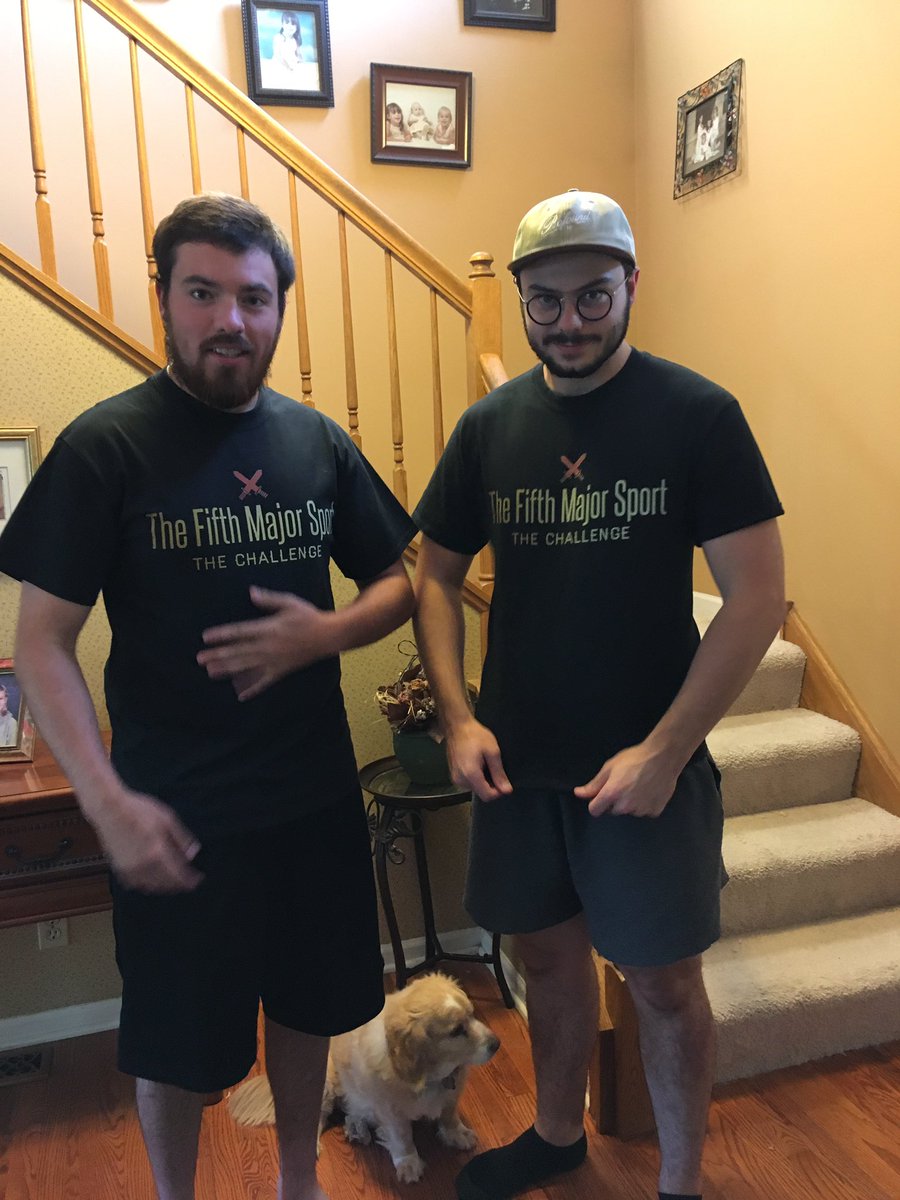TheFifthSport's tweet photo. ARE YOU READY?? 

THE FIRST PERSON TO RESPOND WITH THE TOTAL AMOUNT OF CHAMPIONSHIPS (excluding champs vs. stars) will win a TFMS T-SHIRT! https://t.co/pNinWMjHA6
