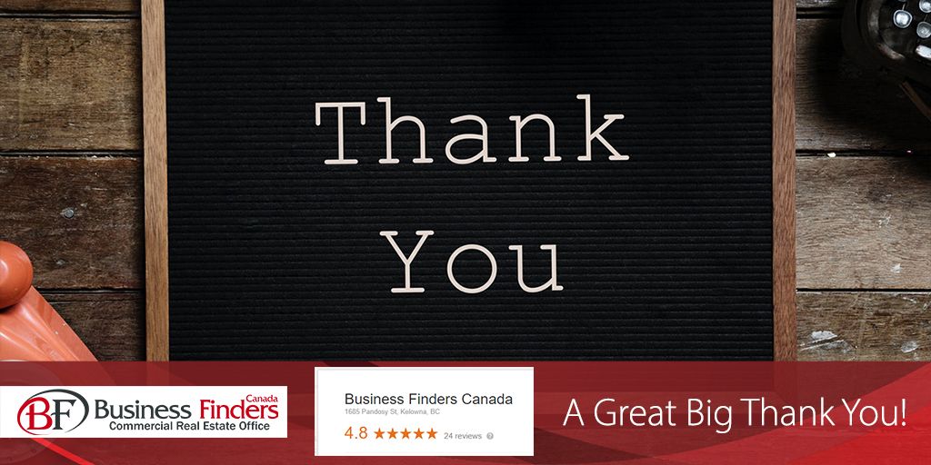 BusinessFinders's tweet photo. A Great Big Thank You!

We were so thrilled to see that we had such a great score on Google Reviews - so thanks!

Check out our current businesses for sale here:
https://t.co/SA6YbvRWGm

#agreatbigthankyou #businessfinders #youmakethispossible #businessbroker #businessbrokers https://t.co/8xjuWuoTlf