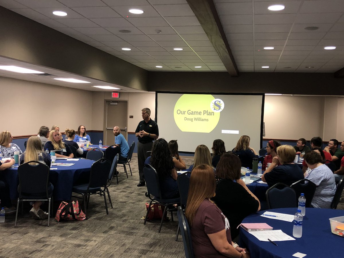 ChristiAMorgan's tweet photo. Excited about our new staff members!! Great day welcoming them to the @SunnyvaleISD team! #gearedforsuccess https://t.co/9dD3joIa0z