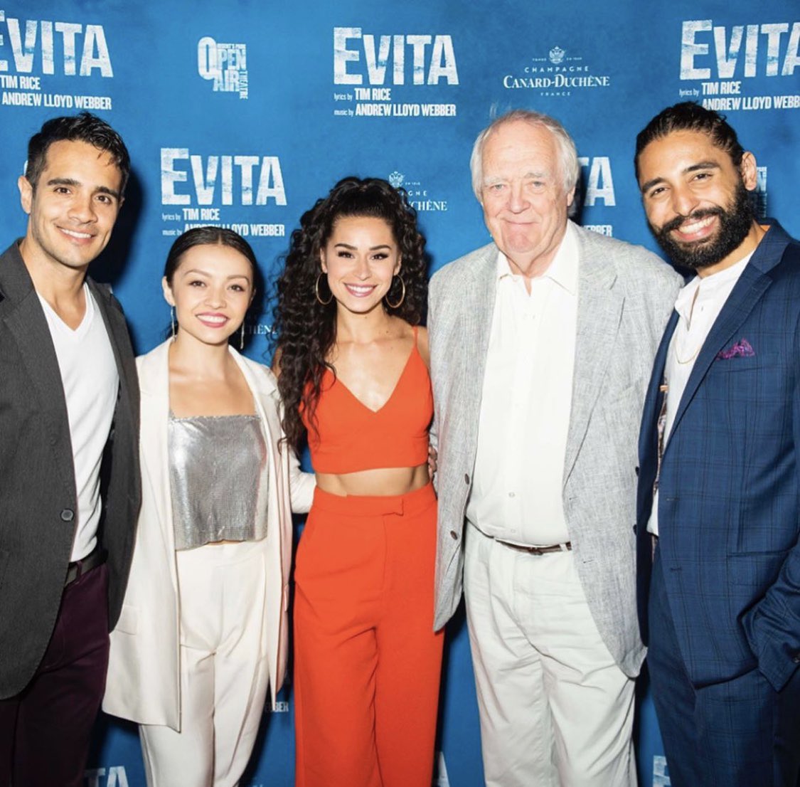 EktorRivera's tweet photo. Sir Tim Rice! 🙌🏽🙌🏽🙌🏽 #EVITA #Writer https://t.co/tnvuWpPnP4