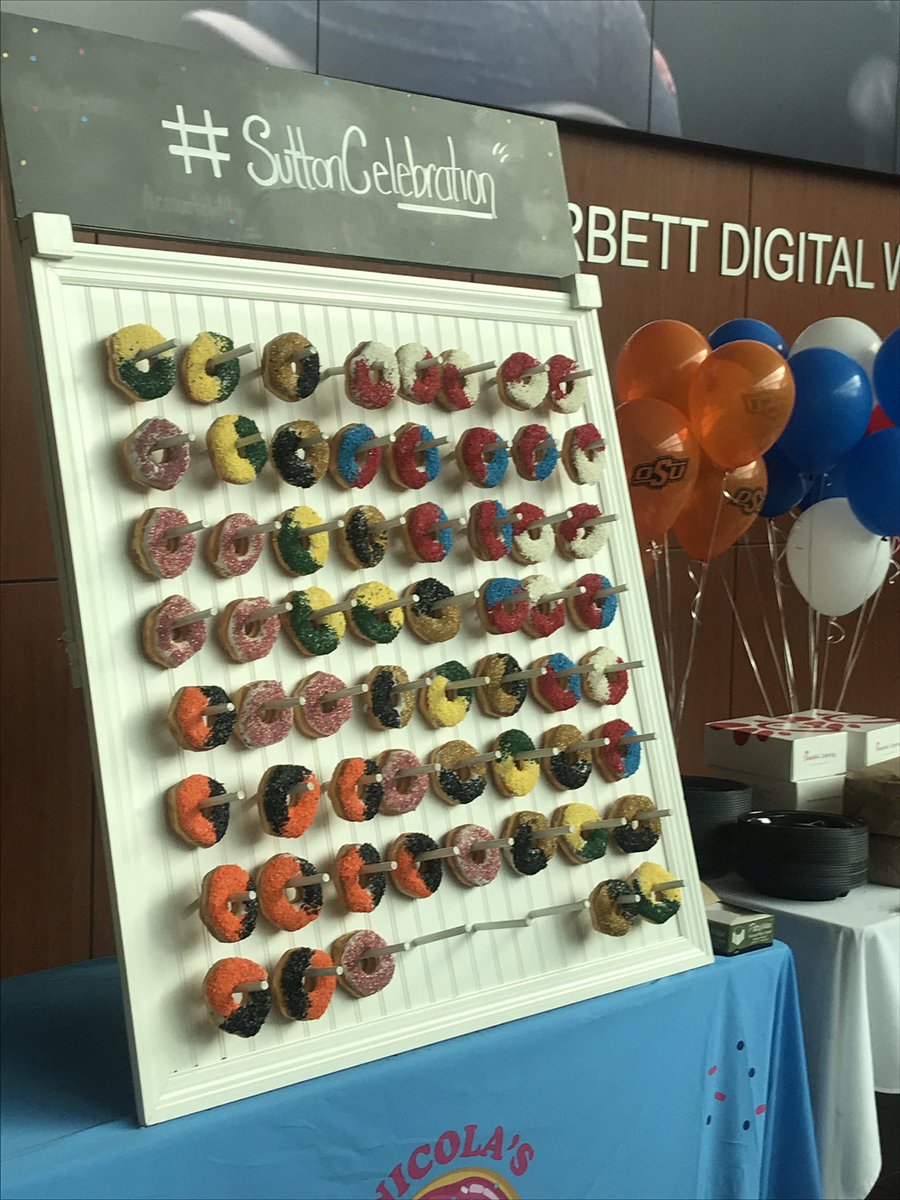 CookTBL's tweet photo. Let the festivities commence! (With donuts!) Congrats @Sutton_ImpactU #SuttonCelebration https://t.co/b3p7BE4L4t