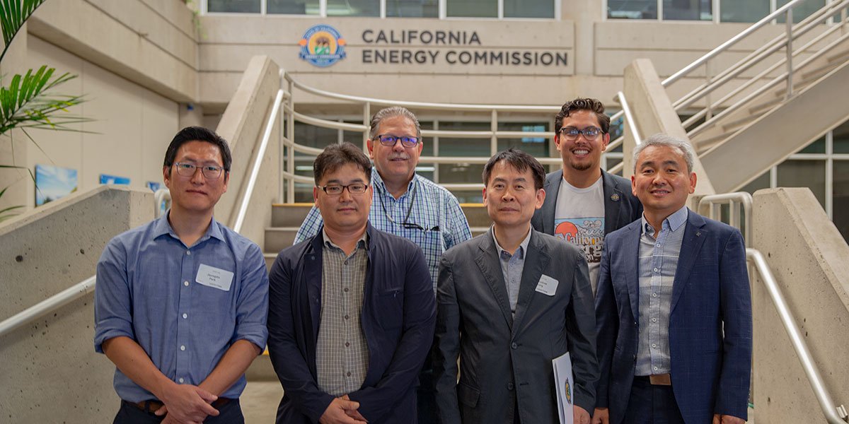 CalEnergy's tweet photo. Today #CalEnergy staff welcomed a delegation of four from #SouthKorea, visiting to learn about California's transportation electrification research as well as barriers & solutions for plug-in #EV charging infrastructure. ππππ°π·β‘οΈ https://t.co/Nqa7UYlWd0