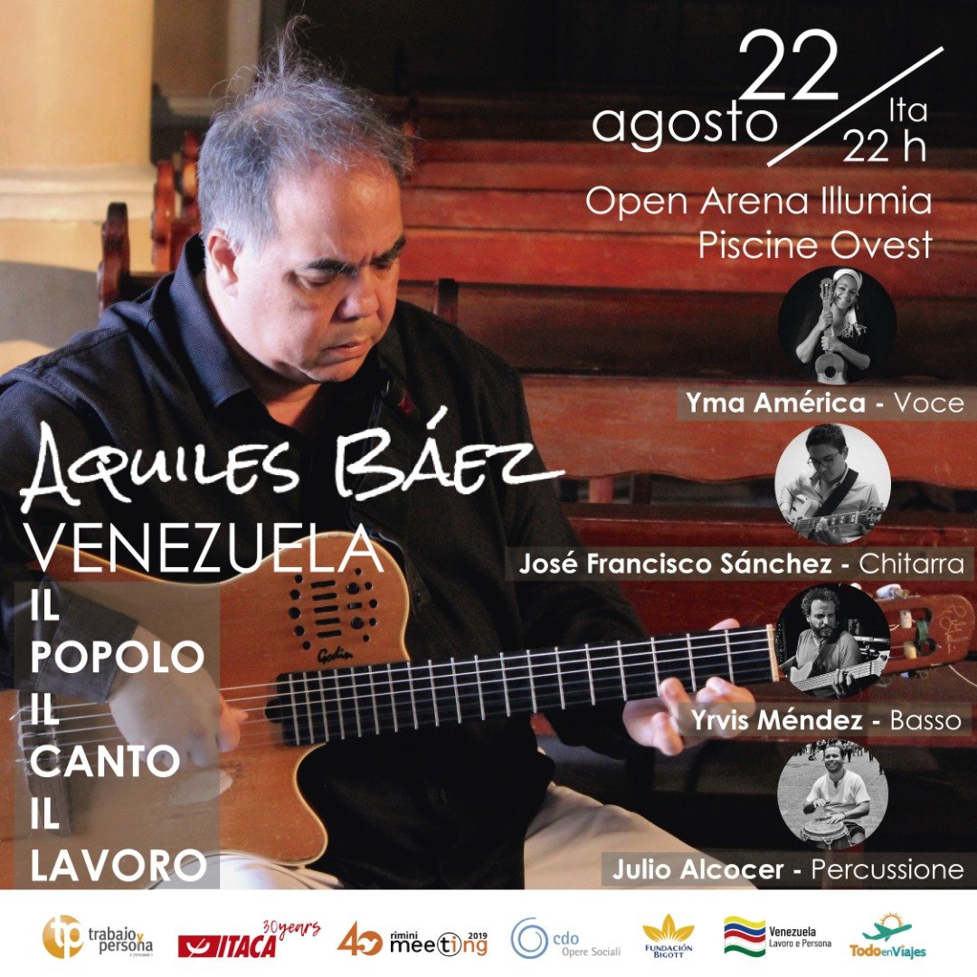 TrabajoyPersona's tweet photo. Fecha: 22 de agosto.
Lugar: Open Arena Illumia Piscine Ovest.
Hora: 4:00 Venezuela
Hora: 22:00 Italia
¡Si estas en #Italia o tienes un amigo allá, comparte esta información! 
@BigottFundacion @itacaedizioni @EspCdO @MeetingRimini @todonviaje 
#Meeting19  #10añosTyP #10AnniTyP https://t.co/rEMJtBS8S5