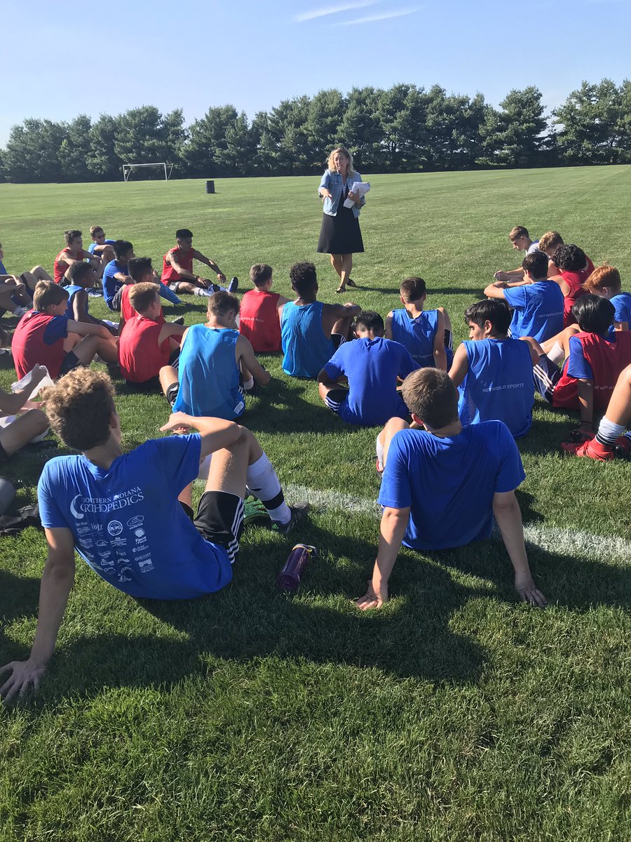 CNHSmenssoccer's tweet photo. Thank you @krbackmeyer for coming and talking to our boys tonight about the Big Brothers Big Sisters program! https://t.co/iNFqZC2etT