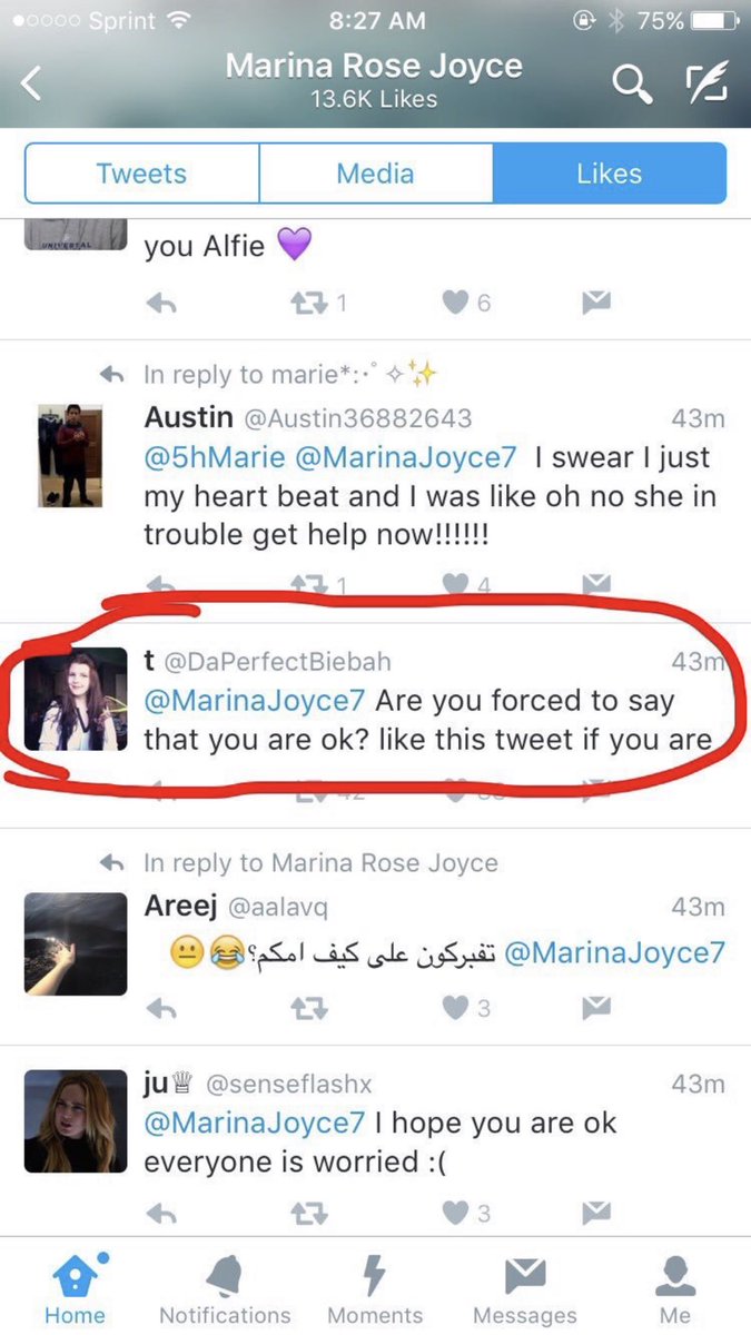 heIpmarina's tweet photo. Does this look like someone that is well and ok? Please help #SaveMarinaJoyce and share so people know the seriousness of the situation x https://t.co/yMuw7ASvxx