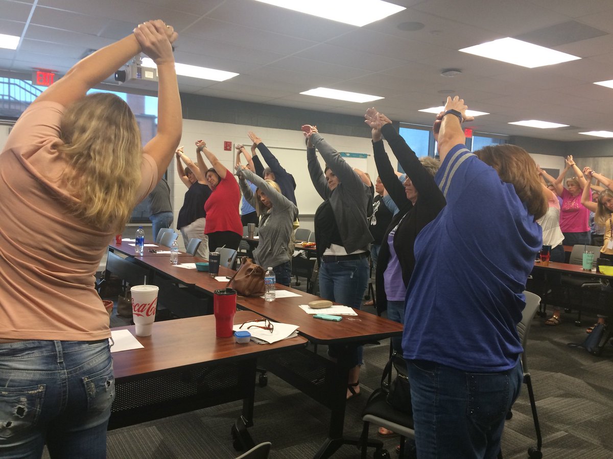 AllisonCates25's tweet photo. It was a delight to be able to share about mindfulness 
with a room full of paraprofessionals today!
Mindfulness is a vital tool that can help our kids discover the connection between mind and body and find a sense of calm. #selfcare #calmbody #NorthProud #SummerSelfieBingo https://t.co/yjV70S5TQv