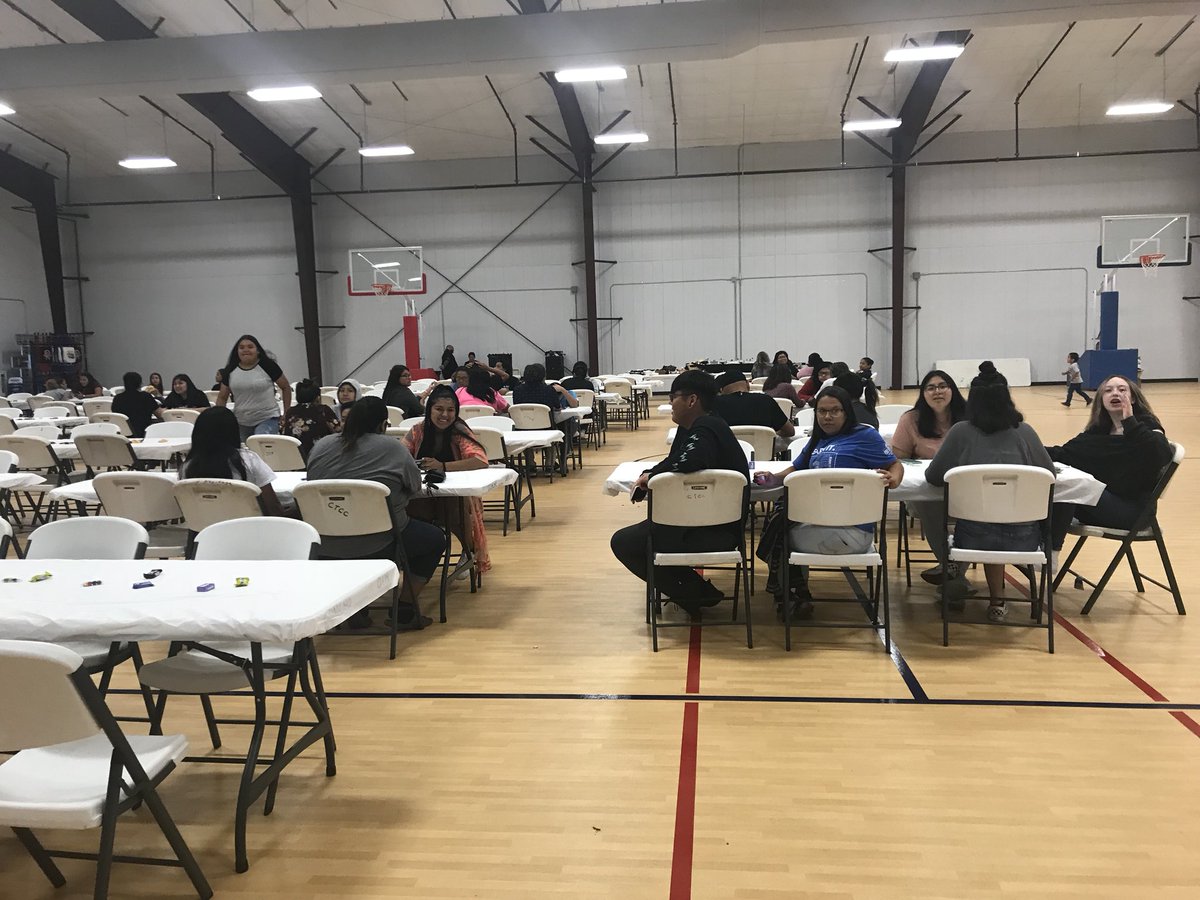 CATribalTribune's tweet photo. 2019 Cheyenne and Arapaho Summer Youth Work Program banquet about to commence. Six top performers will be announced #CATribes https://t.co/Wzdh1si1zZ