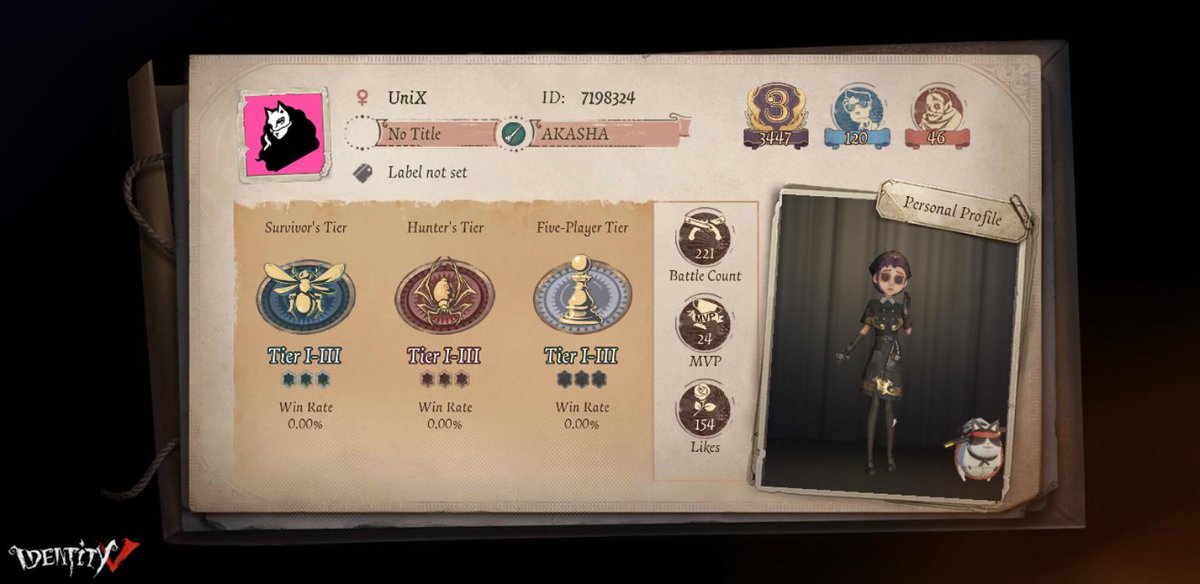 UBrisadan's tweet photo. I'm playing Identity V. Fancy a game? https://t.co/DulD8H2XDA