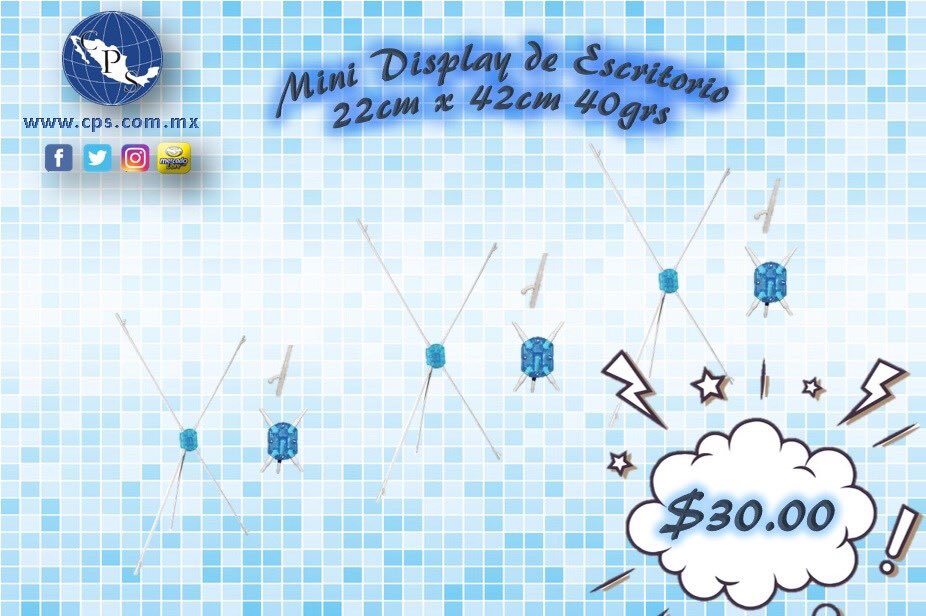 cpsmex's tweet image. #MiniDisplay #BannerdeEscritorio #Lona #TelaCanvas @Suprint @Slite