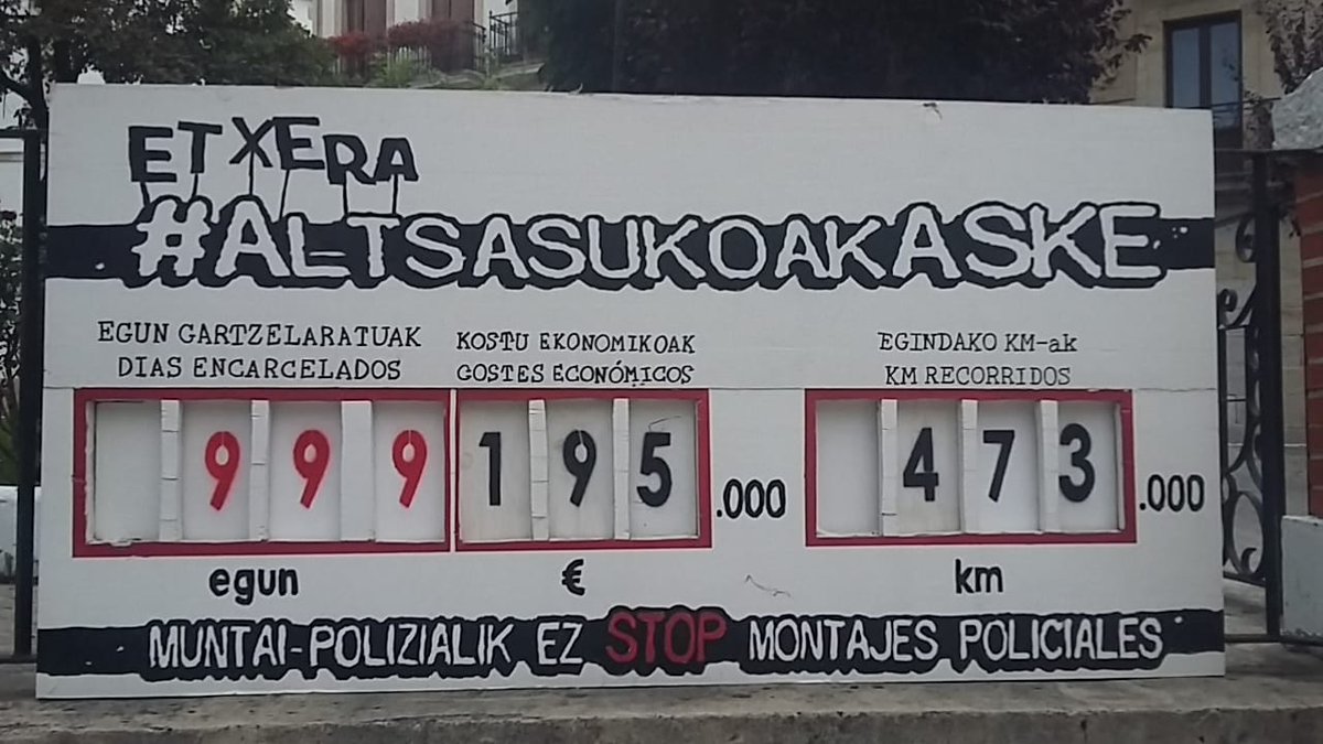 999 días... #AltsasukoakASKE