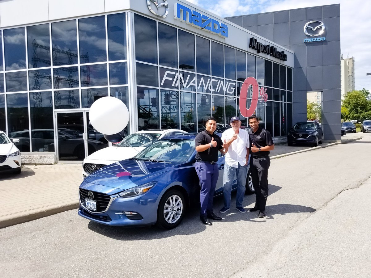 DilanRathnapala's tweet photo. #Congratulations to Mr. Sil on his #2018 #Mazda3 #GS #sport #iactiv 👍👍! Thank you for choosing #airportmazdaoftoronto. #Welcome to the #clubhouse. #zanchinautogroup #airportmazda #mazdacanada #mazdajapan #family #GTA #toronto #Rexdale #newcar #cargram #cardelas #carsales #car https://t.co/PJ21duFxCR